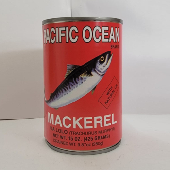 Pacific Ocean Mackerel in Natural Oil