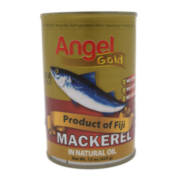 Angel Gold Mackerel in Natural Oil