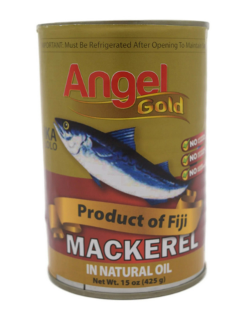 Angel Gold Mackerel in Natural Oil