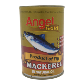 Angel Gold Mackerel in Natural Oil