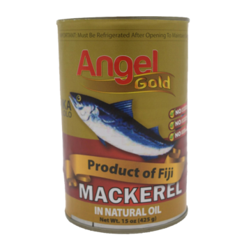 Angel Gold Mackerel in Natural Oil