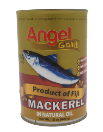 Angel Gold Mackerel in Natural Oil