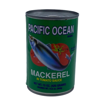 Pacific Ocean Mackerel In Tomato Sauce