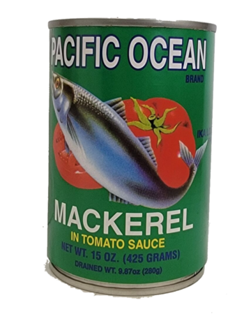 Pacific Ocean Mackerel In Tomato Sauce