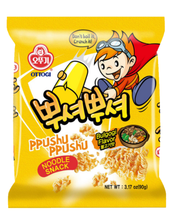 Ppushu Ppushu Noodle Snack Bulgogi Flavor