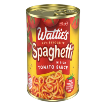 Wattie’s Spaghetti in Tomato Sauce