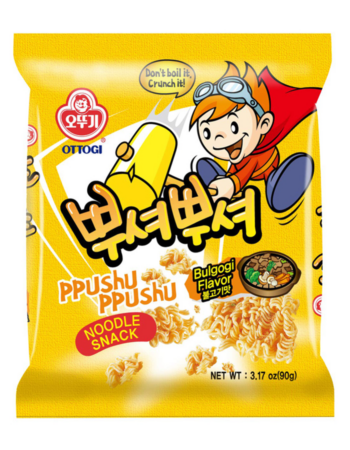 Ppushu Ppushu Noodle Snack Bulgogi Flavor