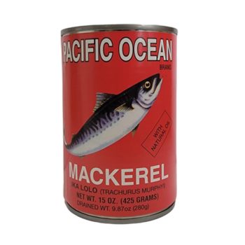 Pacific Ocean Mackerel in Natural Oil