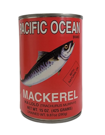 Pacific Ocean Mackerel in Natural Oil