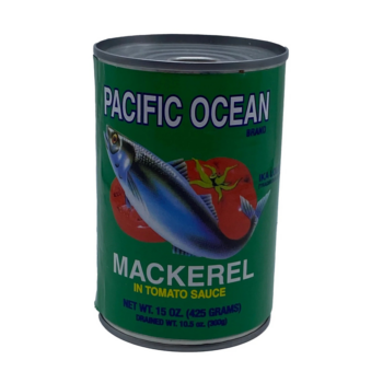 Pacific Ocean Mackerel In Tomato Sauce