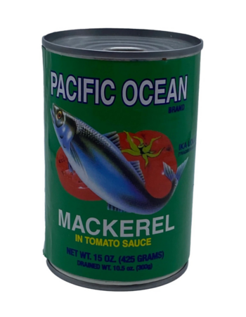 Pacific Ocean Mackerel In Tomato Sauce