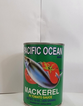 Pacific Ocean Mackerel In Tomato Sauce