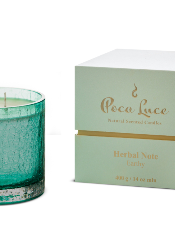 Large Herbal Note Candle