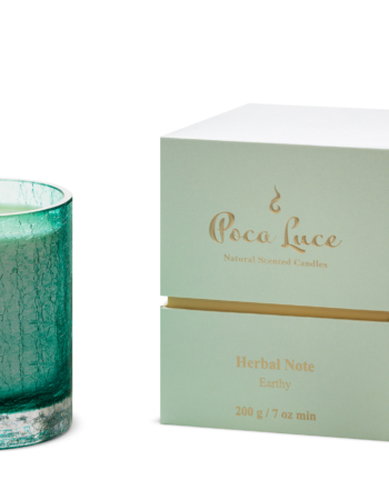 Small Herbal Note Candle