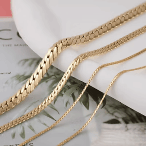 18K Gold Miami Cuban Link Chain | Italian Cuban Link Curb Chain