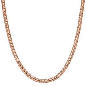 Solid Franco Chains‚ Yellow & White Gold