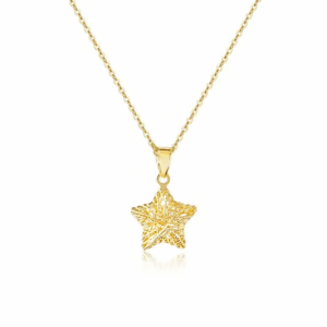 Petite Charm Necklace - 18K Solid Gold