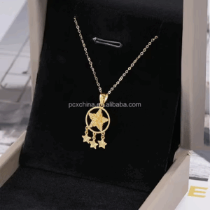 Refined Elegance Necklace - 18K Solid Gold