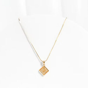 Sophisticated Sparkle Necklace – 18K Solid Gold