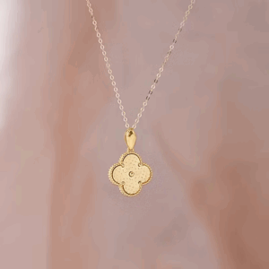 Statement Elegance Necklace – 18K Solid Gold