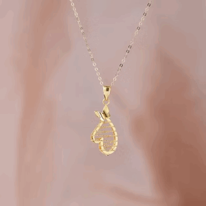 Timeless Simplicity Necklace – 18K Solid Gold