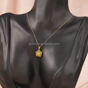 Balanced Elegance Necklace - 18K Solid Gold